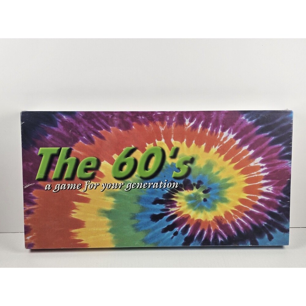 The 60's A Game For Your Generation Monopoly Board Game New Sealed